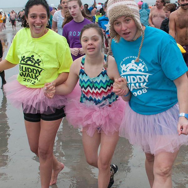 Polar Plunge in TuTus